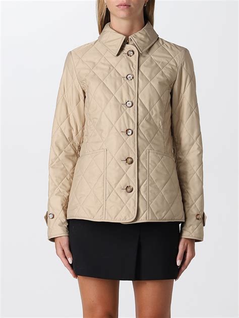 Burberry Giacca Trapunta Blue Coat Exhausted Short Ages 2000